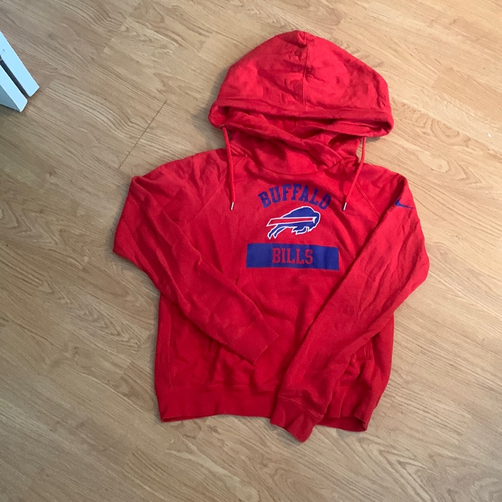 Nike Buffalo Bills cowl neck sweatshirt with hood and front pocket